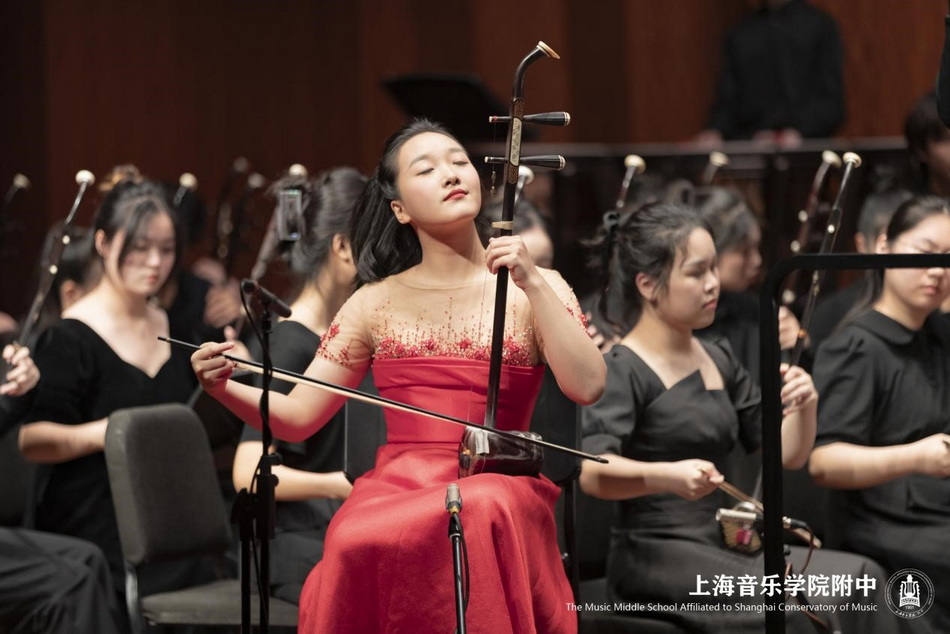 “永恒的回忆—红色经典”2023年上海音乐学院附中青少年民族管弦乐团协奏曲专场音乐会简讯